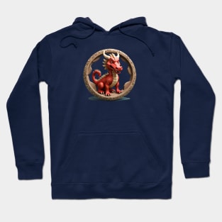 Dragon and buffallo Hoodie